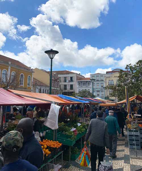 Portuguese typical market